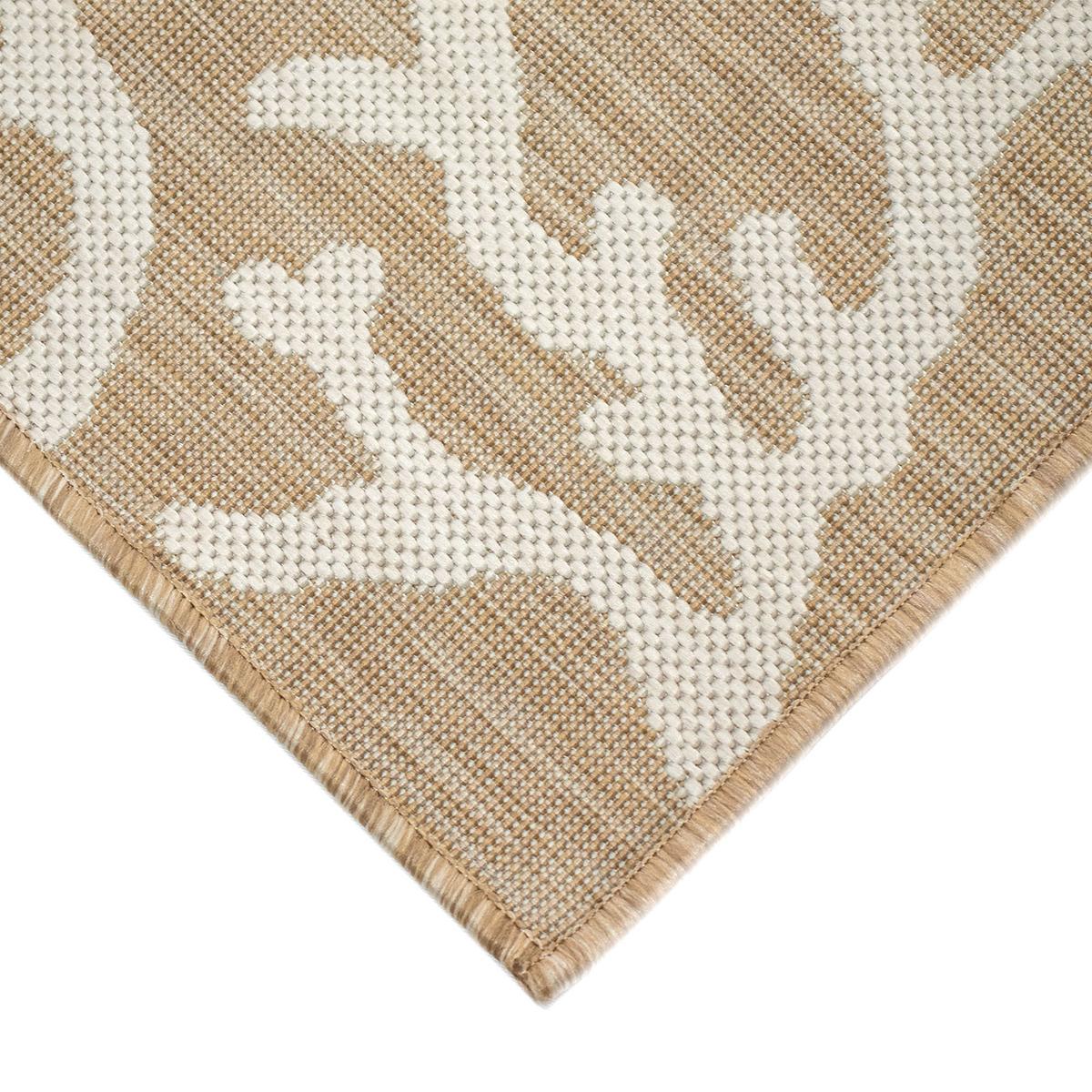 Liora Manne Carmel Coral Border Indoor/Outdoor Runner