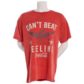 Juniors Freeze Mineral Wash Coca Cola Dreams Boyfriend Tee