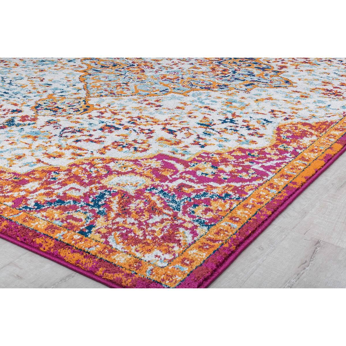 Rugs America™ Hailey Amelia Blush Abstract Vintage Area Rug