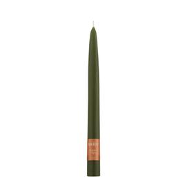 Root Candles 9x7/8in. Taper Candle - Dark Olive