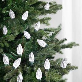 Northlight 25ct. Pure White LED C9 Mini Christmas Lights