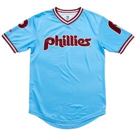 Mens MLB Philadelphia Phillies Carolina Blue Jersey