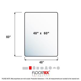 Floortex® Ultimat® Polycarbonate Chair Mat for 1/2in. Carpets