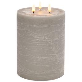 One Touch 3 Wick 8in LED Pillar Candle