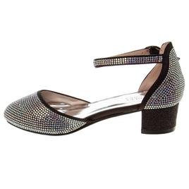 Big Girls Badgley Mischka Block Heeled Dress Heels