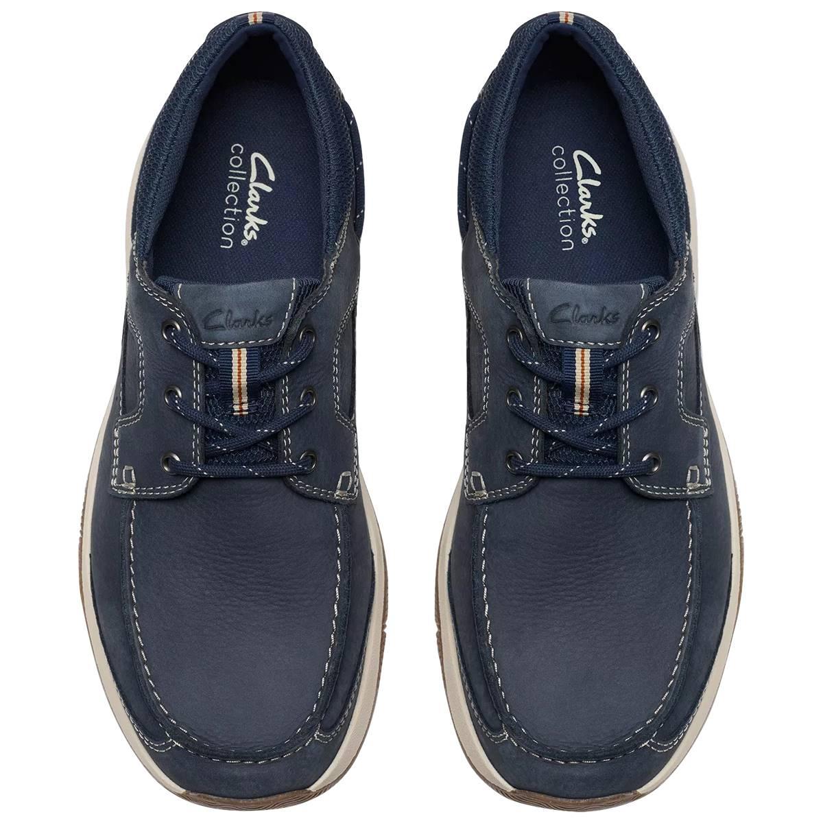 Mens Clarks Sailview Lace Boat Shoes