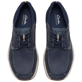 Mens Clarks Sailview Lace Boat Shoes