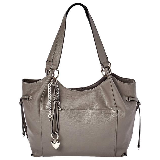 DS Fashion Double Handle Tote with Charms