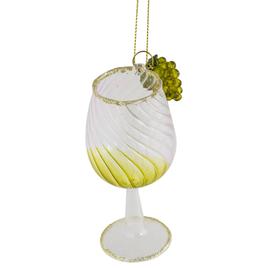 Northlight Seasonal Wine Glass Christmas Ornament