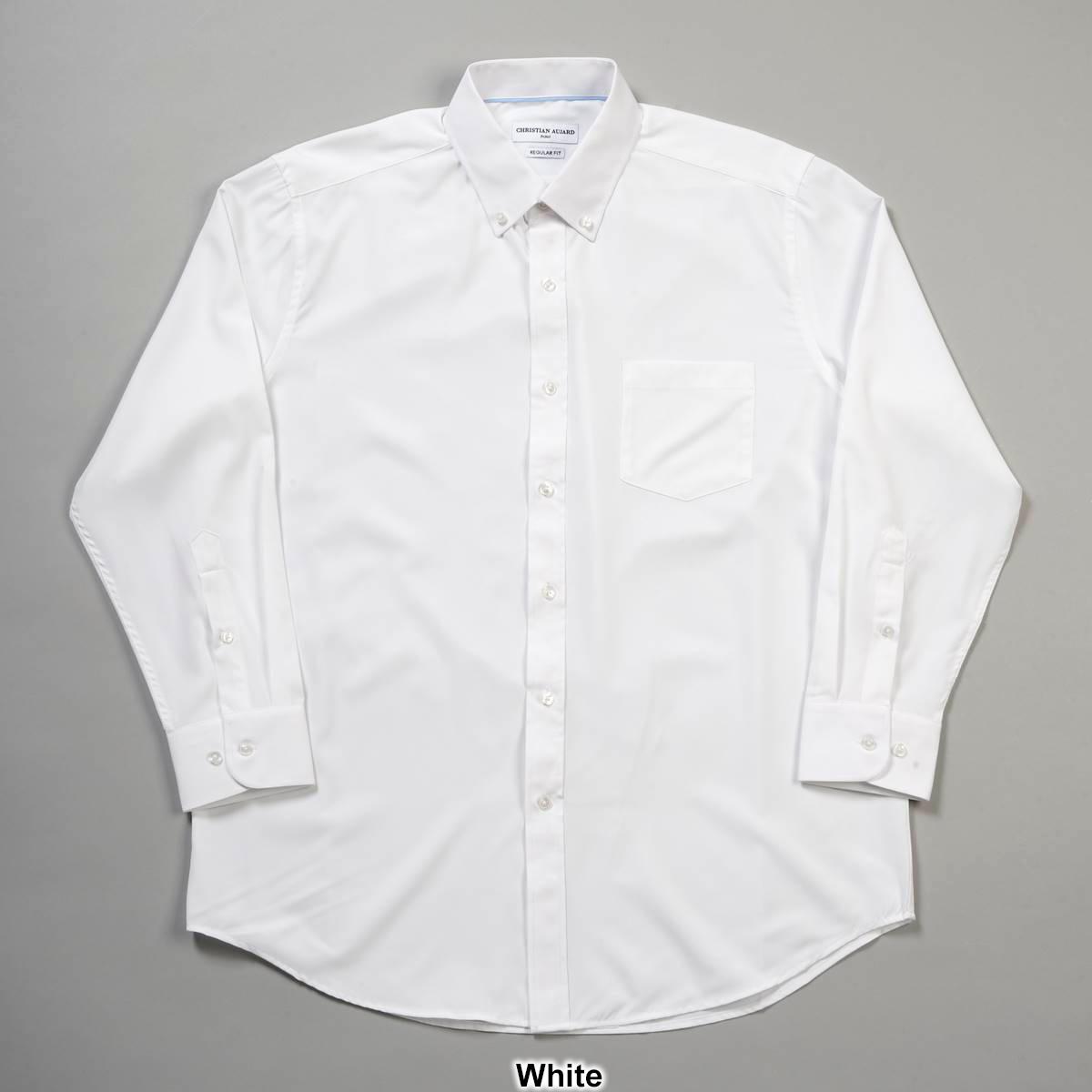 Mens Christian Aujard Regular Fit Performance Dress Shirt