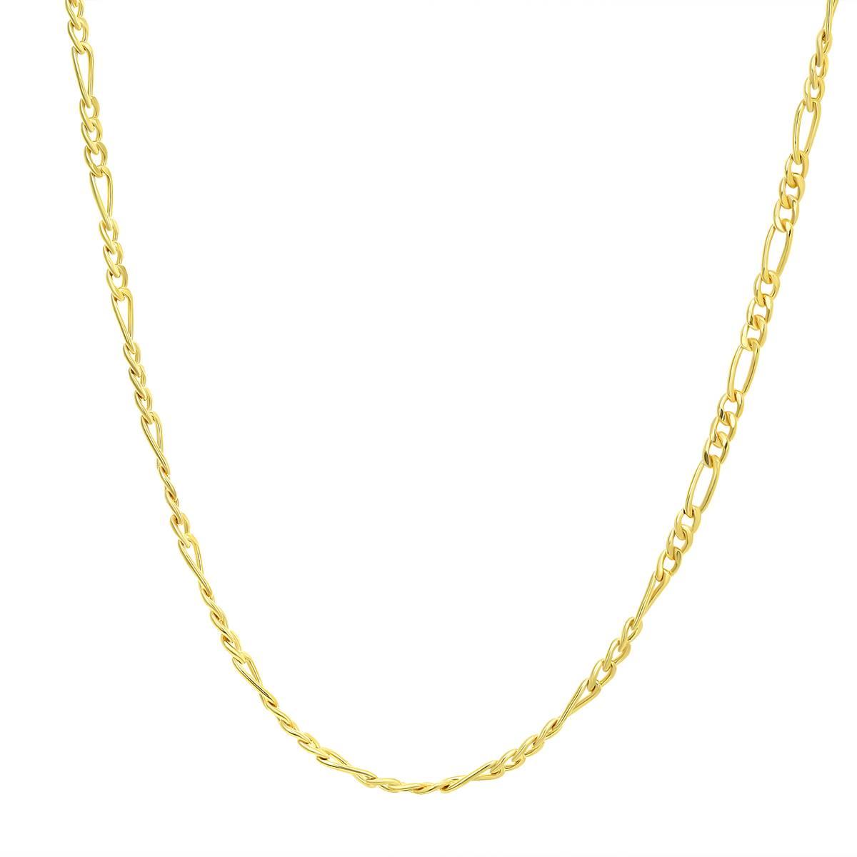 Kids 15in. Gold Filled Figaro Necklace