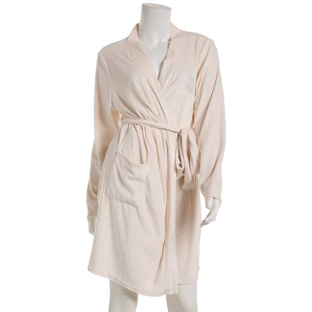Juniors Juicy Couture Rhinestone Logo Wrap Robe