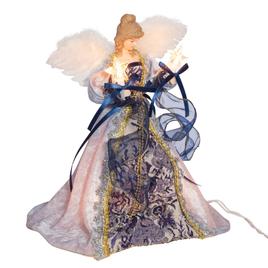 Kurt S. Adler 12in. Delft Blue Angel Tree Topper
