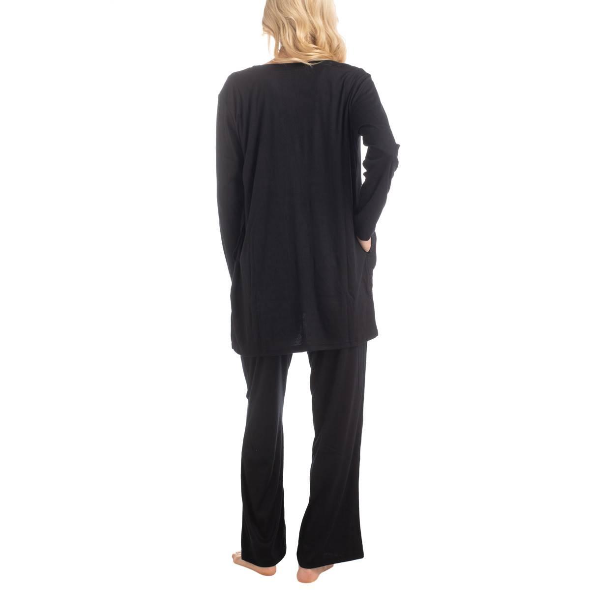 Plus Size MUK LUKS® 3pc. Anything Pajama Short Set - Stripe