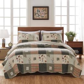 Greenland Home Fashions(tm) Sedona Western Wildflower Quilt Set