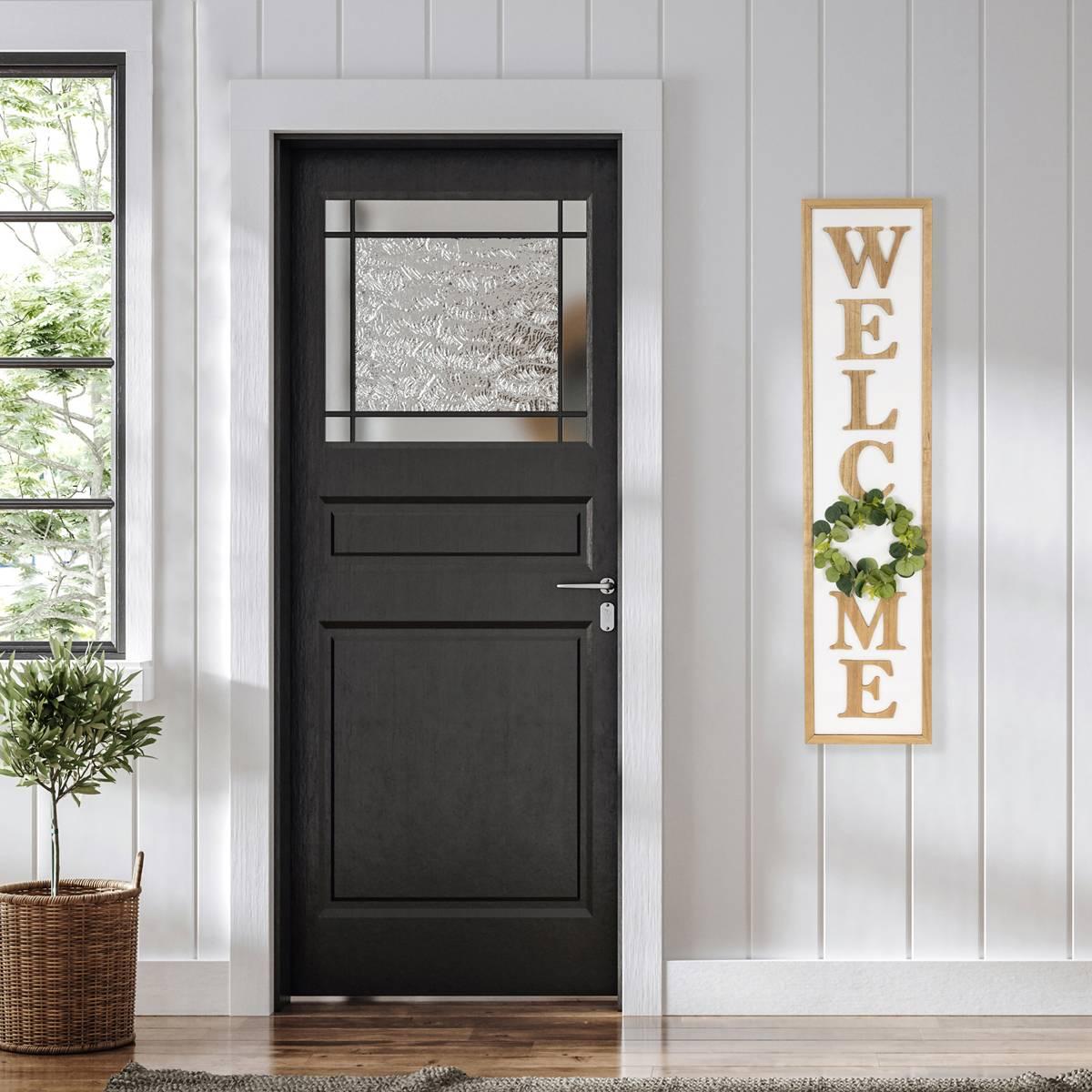 Northlight Seasonal "Welcome" Framed Porch Board Sign
