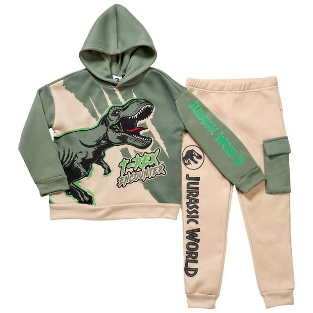 Boys (4-7) Jurassic World Spun Poly Hoodie & Joggers Set