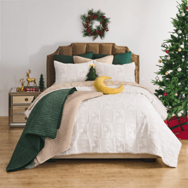 Greenland Home Fashions™ Novelty Holiday Matelassé Coverlet Set