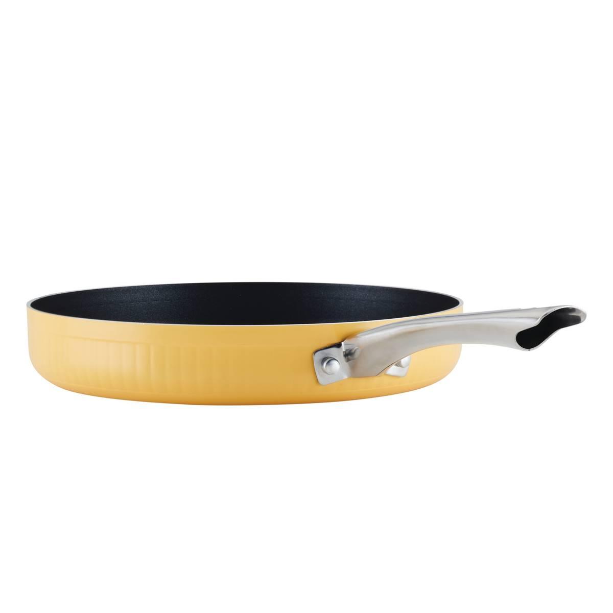 Farberware Style 11.25in. Nonstick Cookware Deep Round Grill Pan