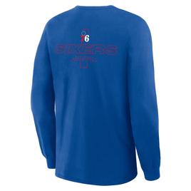 Mens Fanatics NBA Perimeter Philly Basketball Long Sleeve Tee
