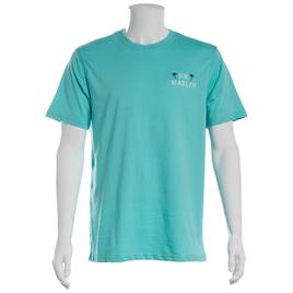 Mens Joe Marlin Beer Parrot Short Sleeve Tee
