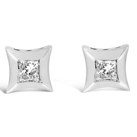 Haus of Brilliance 10kt. White Gold 1/5ctw. Diamond Stud Earrings