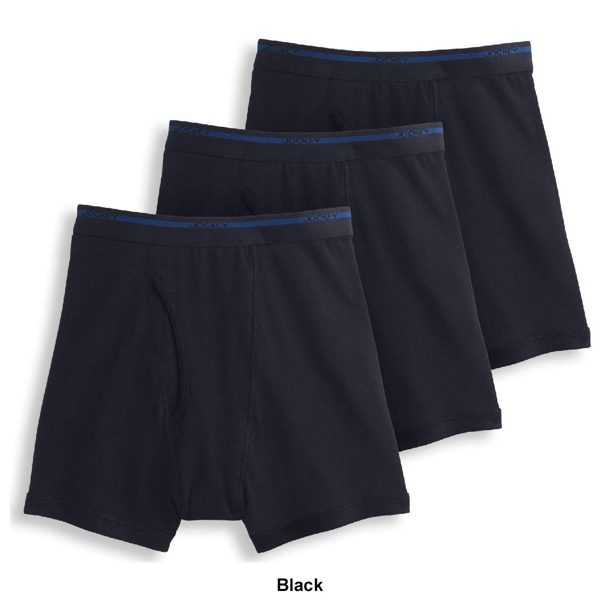 Mens Jockey® Classic 3pk. of Full Rise Boxer Briefs