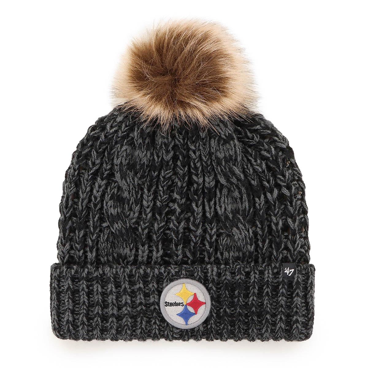 Womens ''47 Brand Pittsburgh Steelers Meeko Cuff Knit Hat