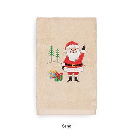 Linum Home Textiles Christmas Santa Waving Hand Towels