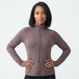 Womens Bally Fashion Essential Yoga Active Jacket with Thumbholes