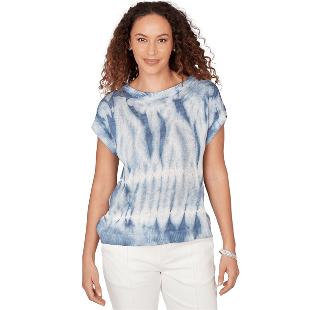 Womens Skye’s the Limit Summer Spice Tie Dye Sweater