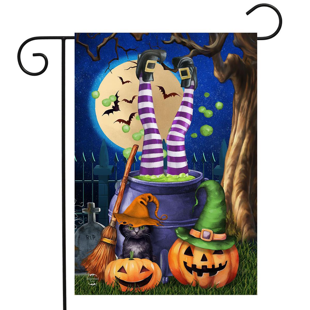 Briarwood Lane Witches Brew Garden Flag