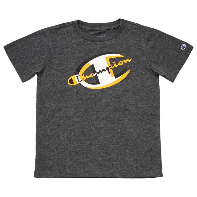 Boys (4-7) Champion® Short Sleeve Graphic Logo Short Sleeve Tee