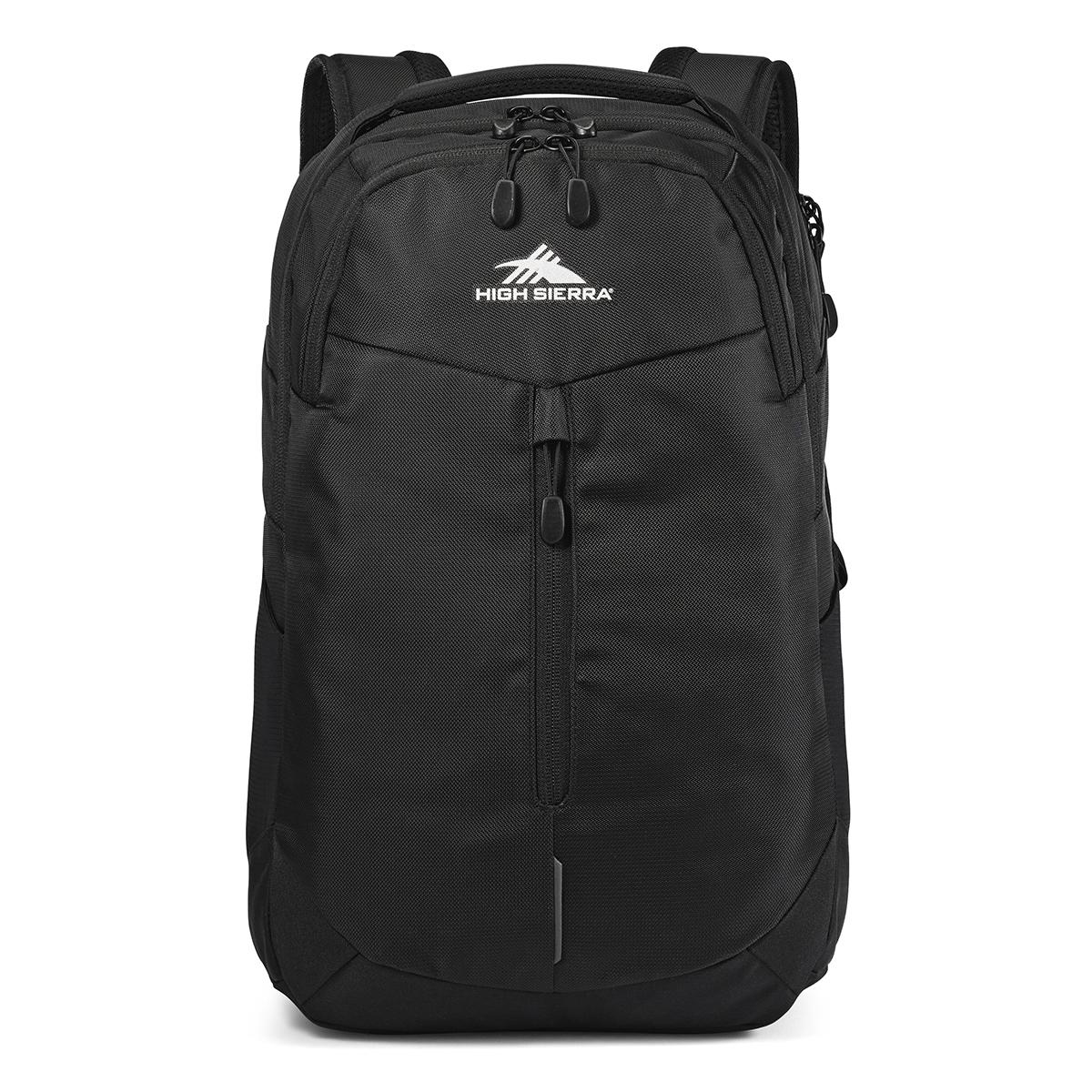High Sierra(R) Swerve Pro Black Backpack