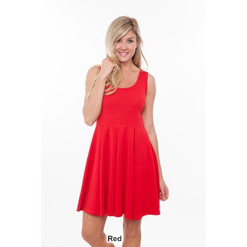 Womens White Mark Crystal Fit & Flare Dress