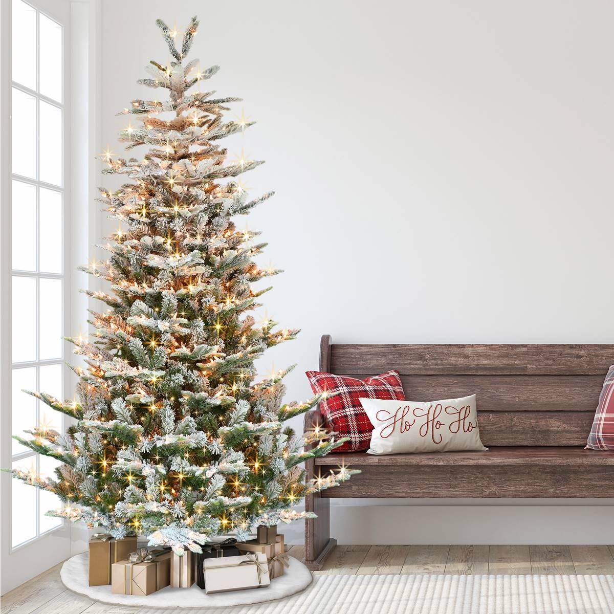 Puleo International 7.5ft. Aspen Fir Artificial Christmas Tree