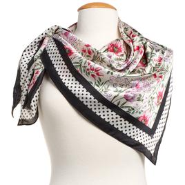 Womens Anne Klein Ditsy Floral Square Scarf