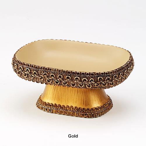 Avanti Braided Medallion Soap Dish