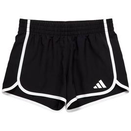 Girls (7-16) adidas(R) Woven Pacer Shorts w/ Binding