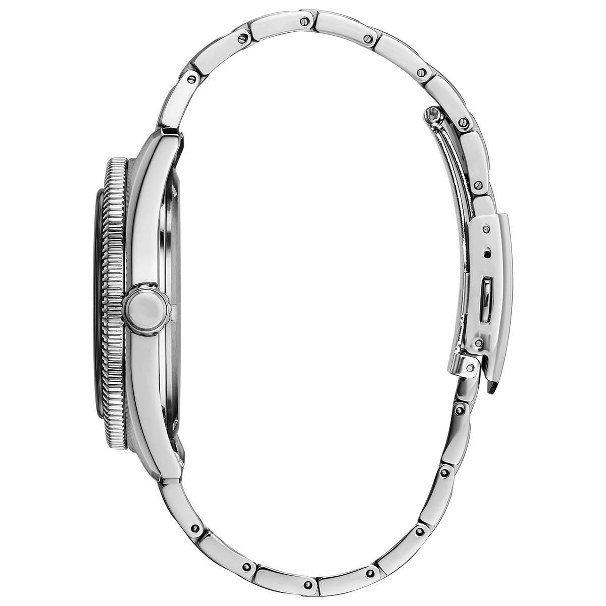Mens Citizen® Brycen Green Dial Silver-Tone Watch - AW1598-70X
