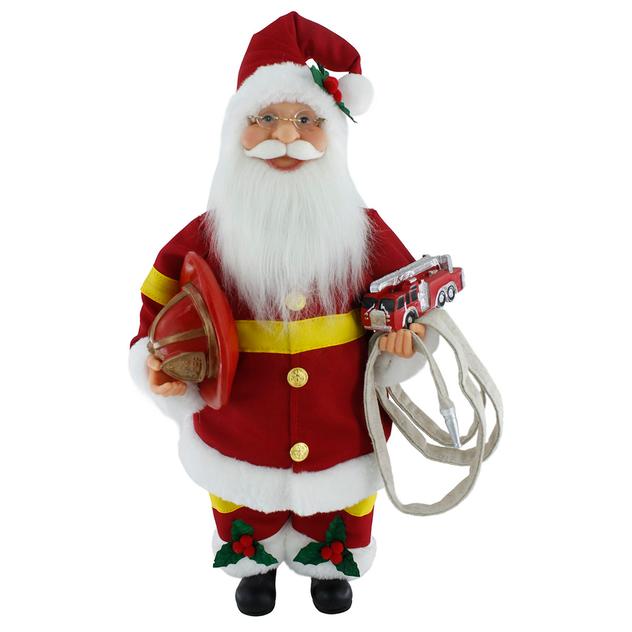 Windy Hill Fireman Santa Claus