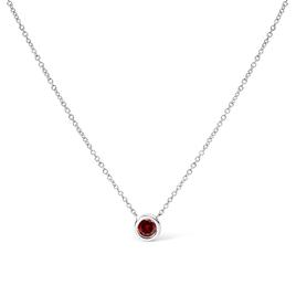Haus of Brilliance 1/2ctw. Red Lab Grown Diamond Pendant
