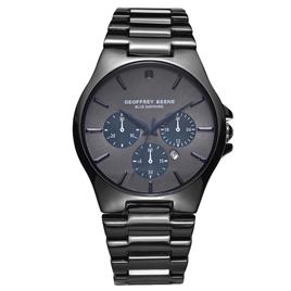 Mens Geoffrey Beene(R) Blue Sapphire Bracelet Watch - GBB0018GU