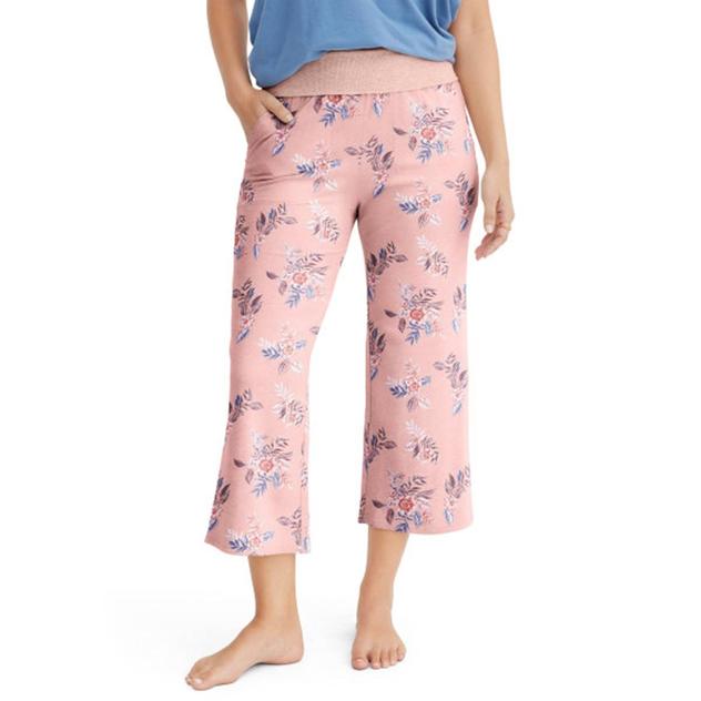 Womens Jockey® Coastal Floral Crop Pajama Pants