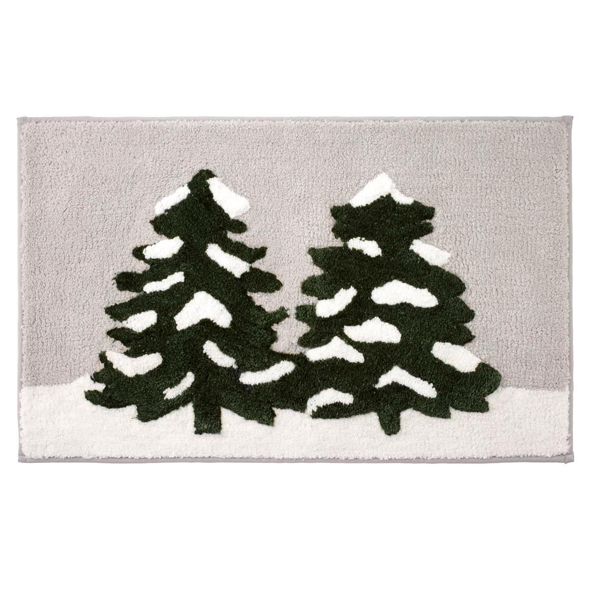 Avanti Winter Trees Holiday Bath Rug