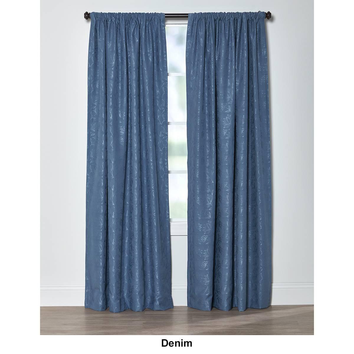 Sun Zero Belmont Total Blackout Rod Pocket Panel Curtain