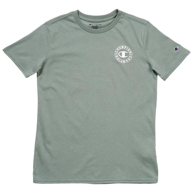 Boys 8-20 Champion® Short Sleeve Tee - Hedge Green