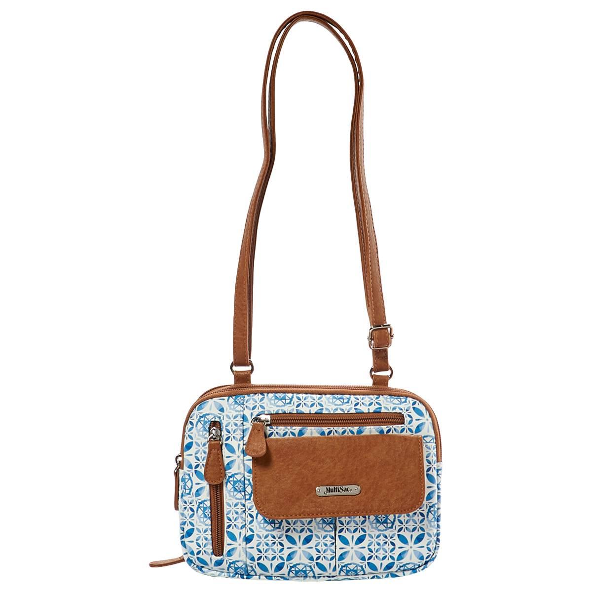 MultiSac Geometric Zippy Crossbody
