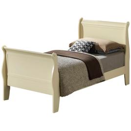 Passion Furniture Louis Philippe Sleigh Bed - Twin