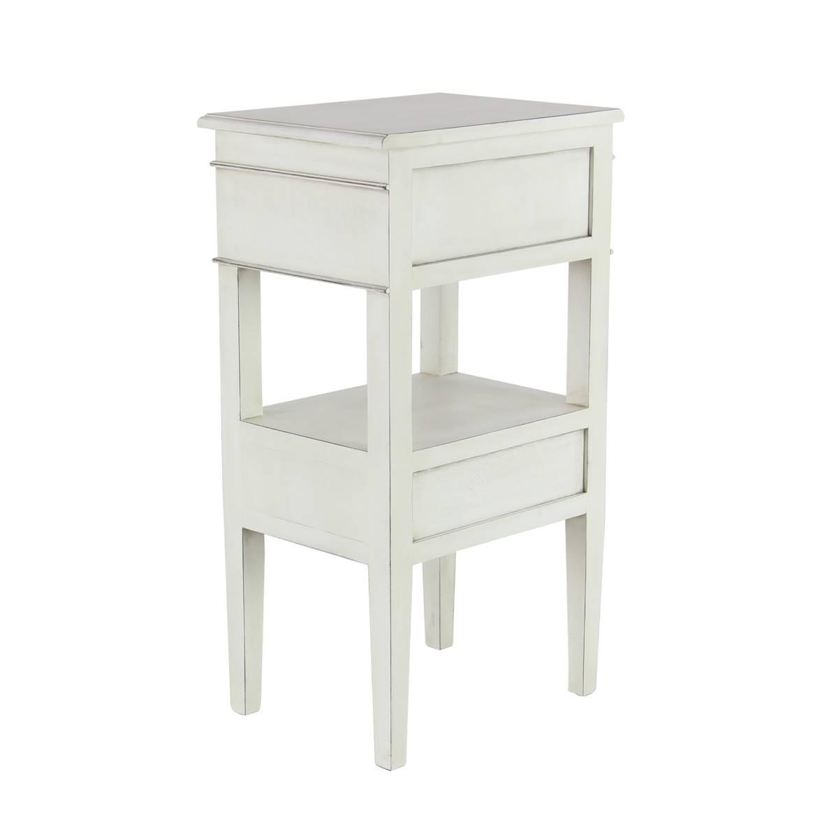 9th & Pike® White Pine Traditional Accent Table